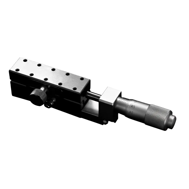C&K Korea Import JX-5015 Aluminum Body Manual Stage 15*50mm Surface Linear Motion Slide Gate Translate for Optical 1 Year