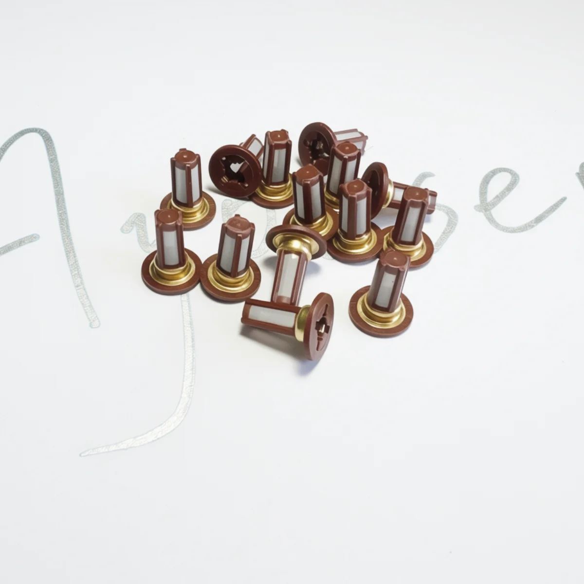 

100 шт. фильтр топливной форсунки 13*10,5*6 мм комплект для восстановления для Honda Acura Civic 1,5 1,6 1,8 2,3 AY-F106B