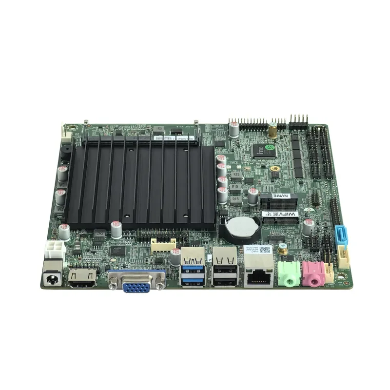 BOLRZO Hot Sale Cheap Alder Lake-N Series N200 N100 N97 N95 Central Processor Lvds Rs232com Mini Itx Mini PC main board