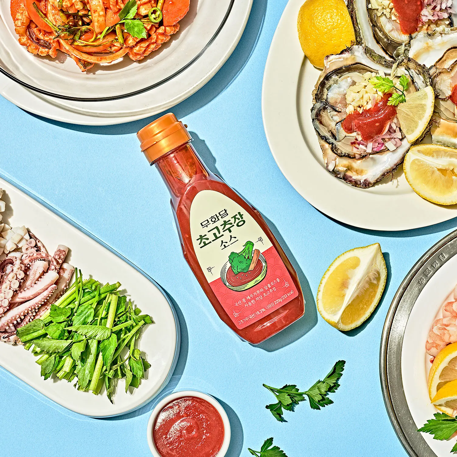 [무화당] 감칠맛 회 초장 초고추장 220g x 5개