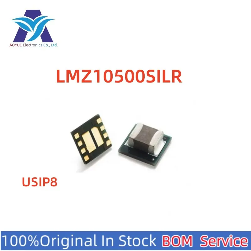 LMZ10500SILR LMZ10500SILT  LMZ10500 code: 500 0500 9821 DH USIP8 DC-DC power chip ic High density nano power module