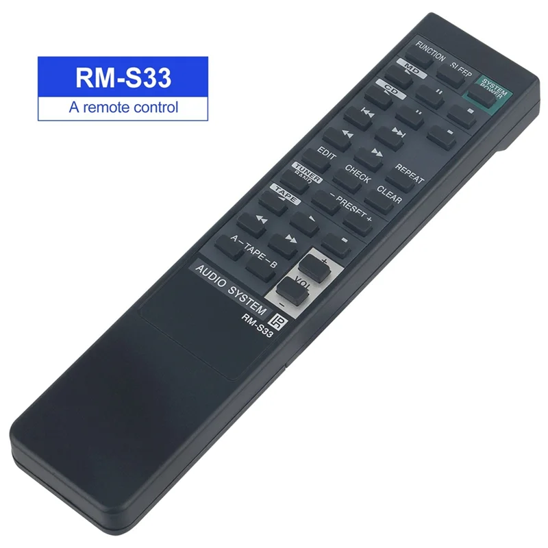 ABZZ-RM-S33 Control remoto para sistema de Audio Sony HCDH801 MHC701 MHC-701 MHC-801 MHC-S30 MHC801 MHCS30 STD777ES piezas de accesorios