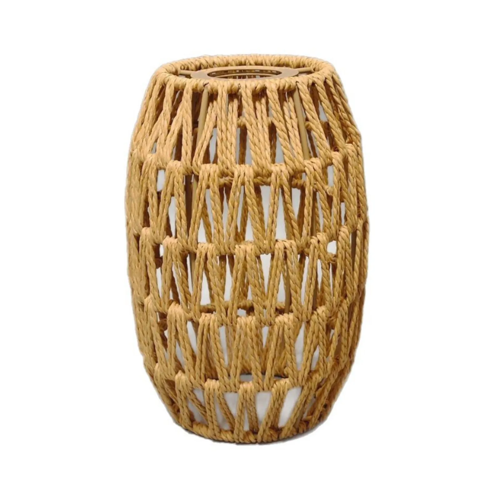 

Japanese Style Rattan Woven Lampshade Chandelier Lampshade Dining Table Lighting Accessories E27