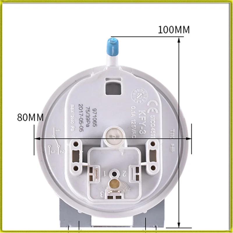 

Wind Pressure Switch for Gas Water Heater Accessories KFY-3 Series Switch Wind Pressure Switch KFY 3