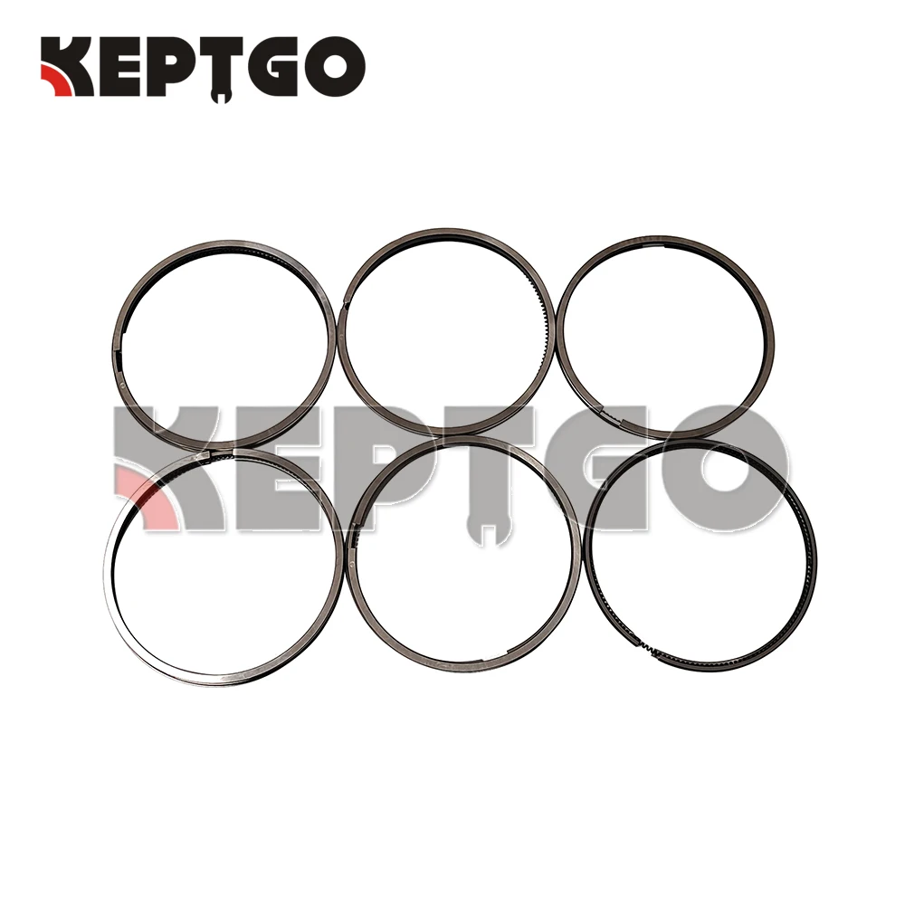 6 Sets STD J08C Piston Ring For Hino J08C Engine