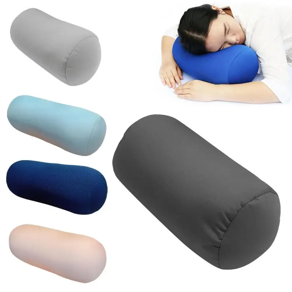 

Round Cervical Roll Cylinder Bolster Pillow Round Neck Pillows for Head, Neck, Back, and Legs Ideal for Spine and Neck Support
