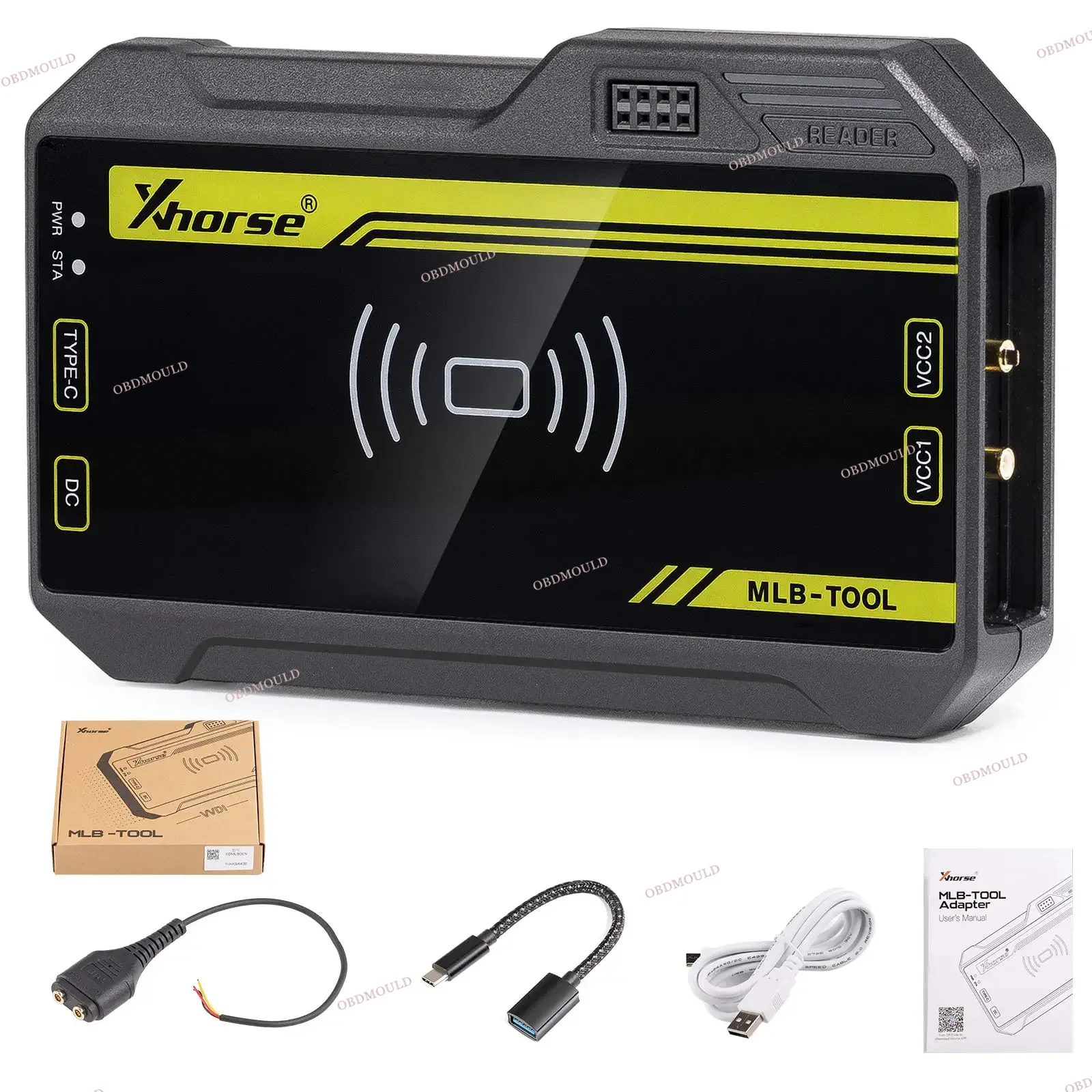 Xhorse MLB TOOL XDMLB0 Programador de llaves Añadir llave para VW/MQB Funciona con VVDI2/Herramienta clave Plus Pad