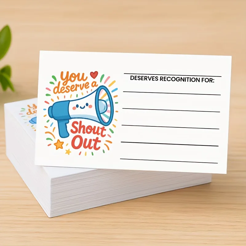 Lot de 25 cartes d'encouragement positives, cartes de remerciement motivantes pour les enseignants, les étudiants et le personnel
