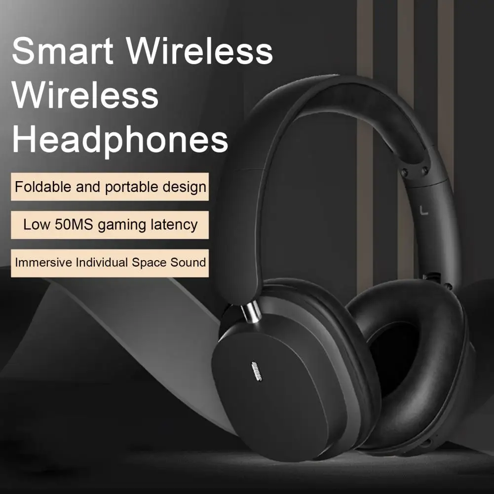 Fast Simple Connection Headphones Immersive Music Bluetooth-compatible Wireless Headphones with Ergonomic Design Active for Hifi