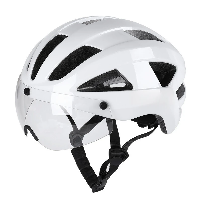 

Bicycle riding pneumatic helmet magnetic goggles mountain road hat bicycle helmet cycling equipment