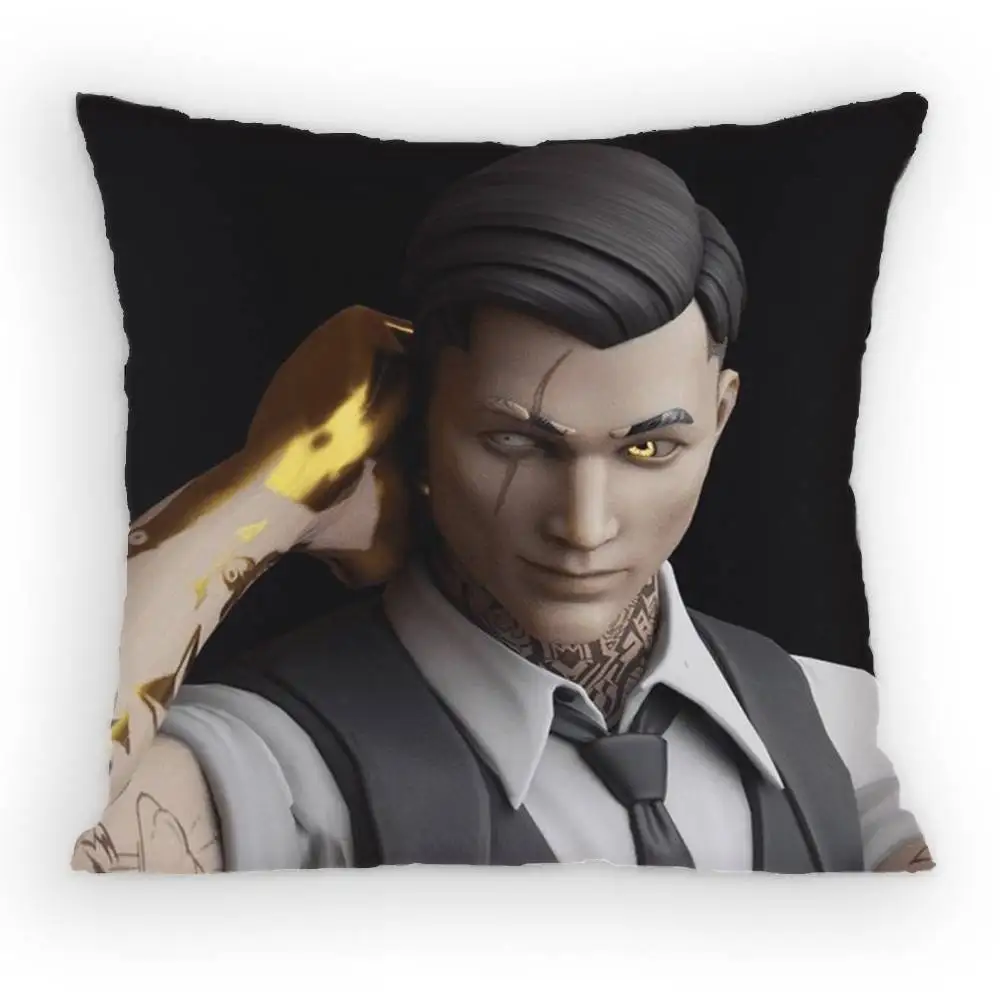 Game Fortnite Midas Kissenbezug, Anti-Staubmilben-Kissenbezug, unsichtbarer Reißverschluss, seidiger Sofakissenbezug für Schlafzimmer – Detail 9