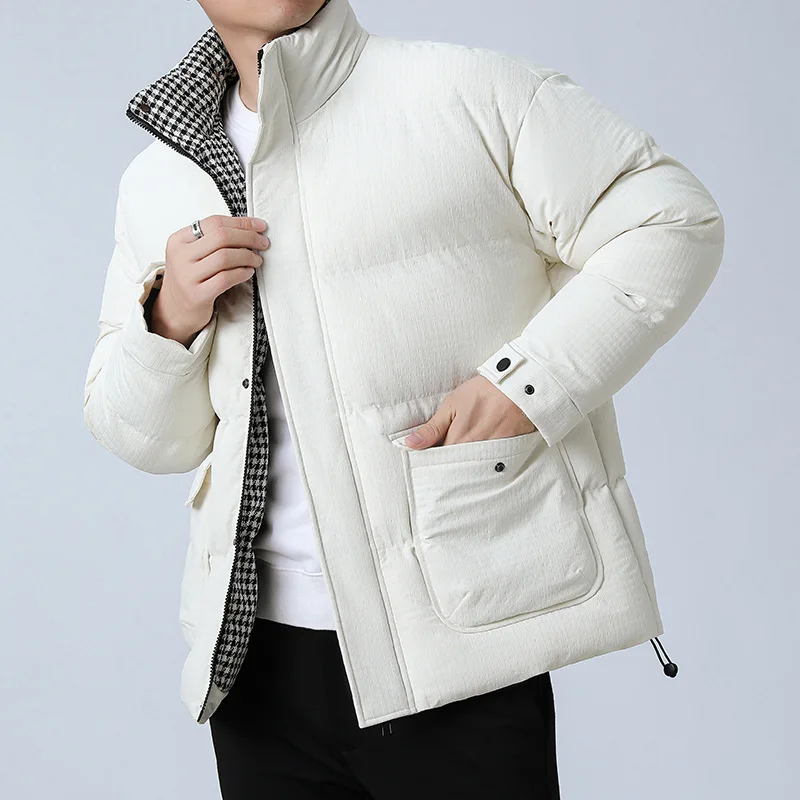 2025 Autumn/Winter Warm Cotton Coat, Casual Thick Down Jacket,,, Outdoor Large-Sized Coat, Warm Jacket, Classic Clothing