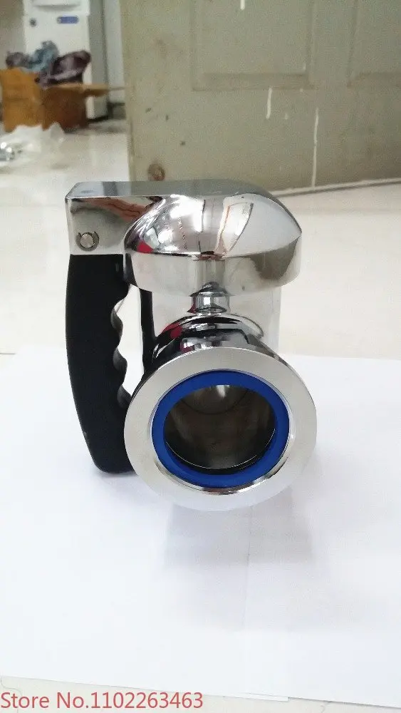 Fully Jacketed Stationary Kettle Plug type food product draw-off valve of standard 2