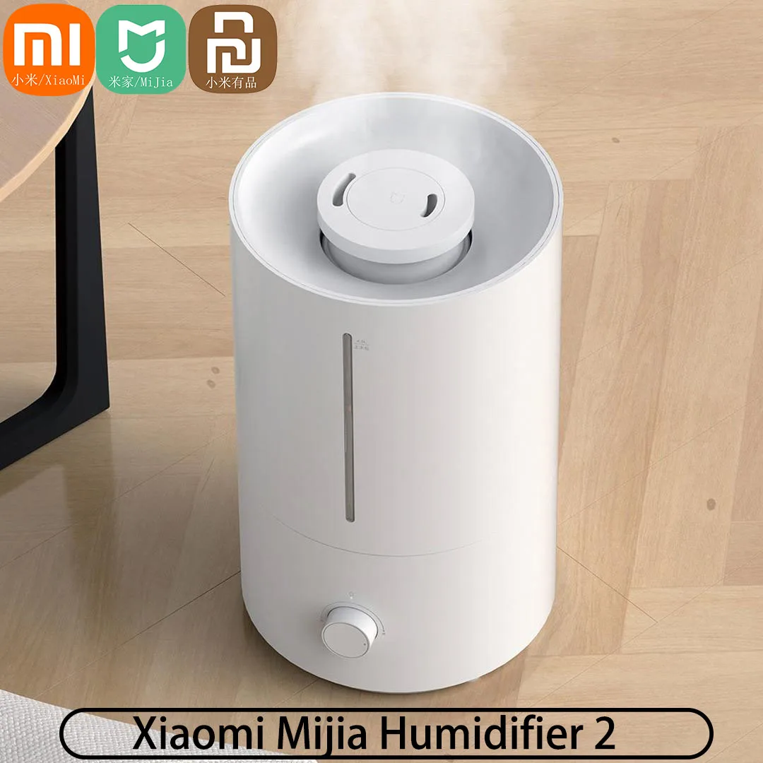 Xiaomi Mijia Humidifier 2 300mL/h Humidification 4L Large Capacity Mist Maker Aroma Diffuser Humidity Low Sound Home Appliances