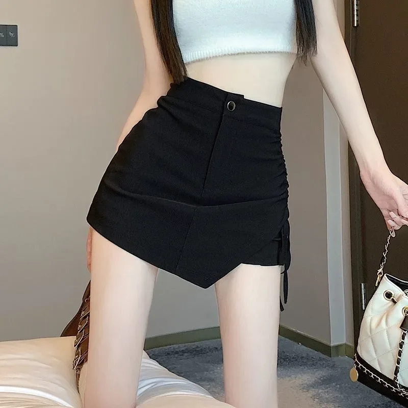 Summer 2024 Female Skirts High Waist New In Women's Skirt Clothing Trend Offer Original Hot Chic And Elegant Sales Quality V On