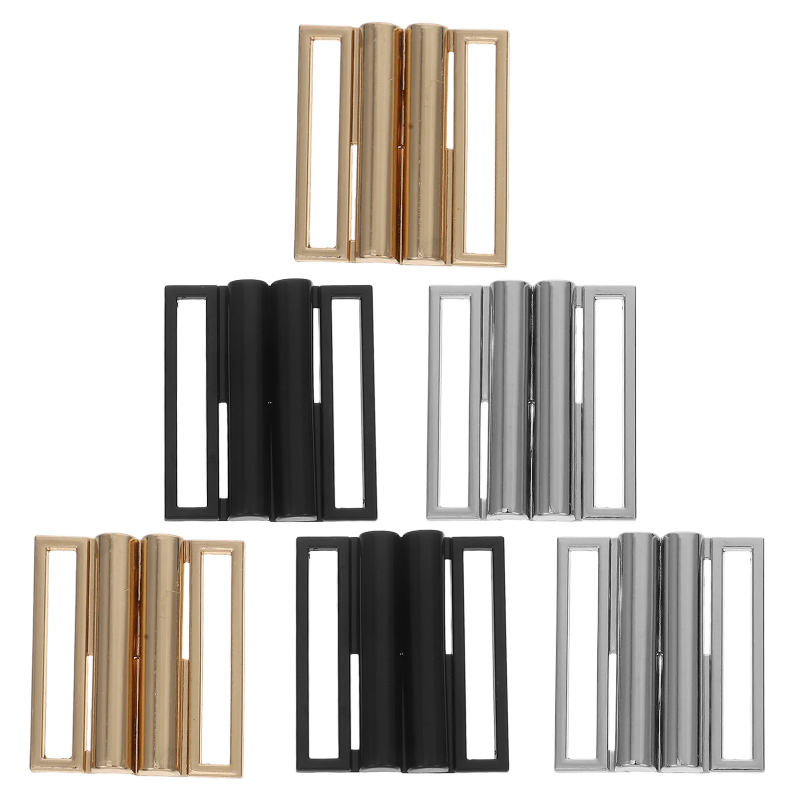 6 stücke Metall Schnalle Verschluss Seite Release Teller Für Mantel Jacke Strickjacke Poncho Winddicht Verschluss Kleidung Hardware Clip