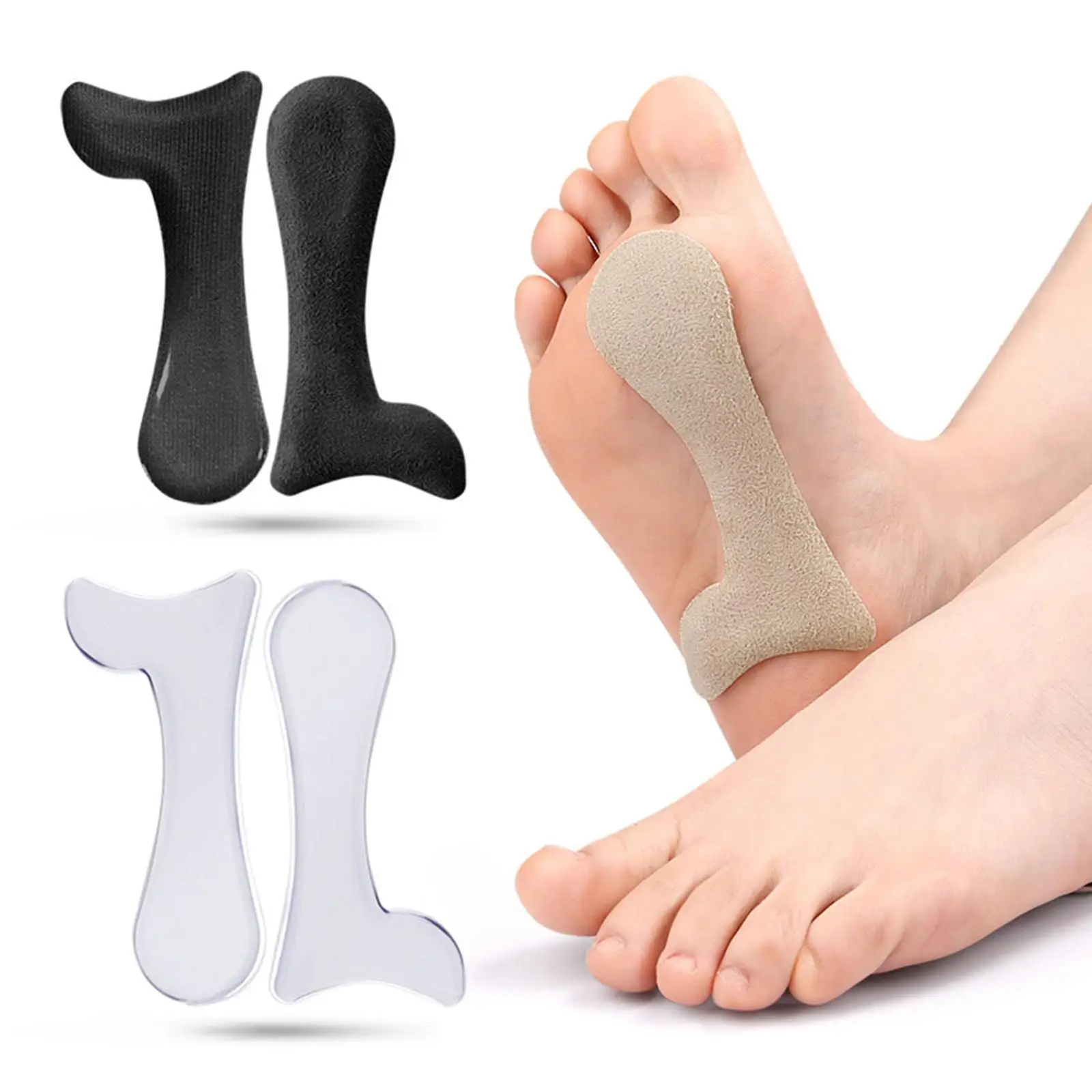 Ultra Soft Gel Arch Support Insole Suede Shoe Pad Anti Slip Foot Cushion Insert for Sneakers for All Day Comfort Ultra Soft Gel Arch Support Insole Suede Shoe Pad Anti Slip Foot Cushion Insert for Sneakers for All Day Comfort
