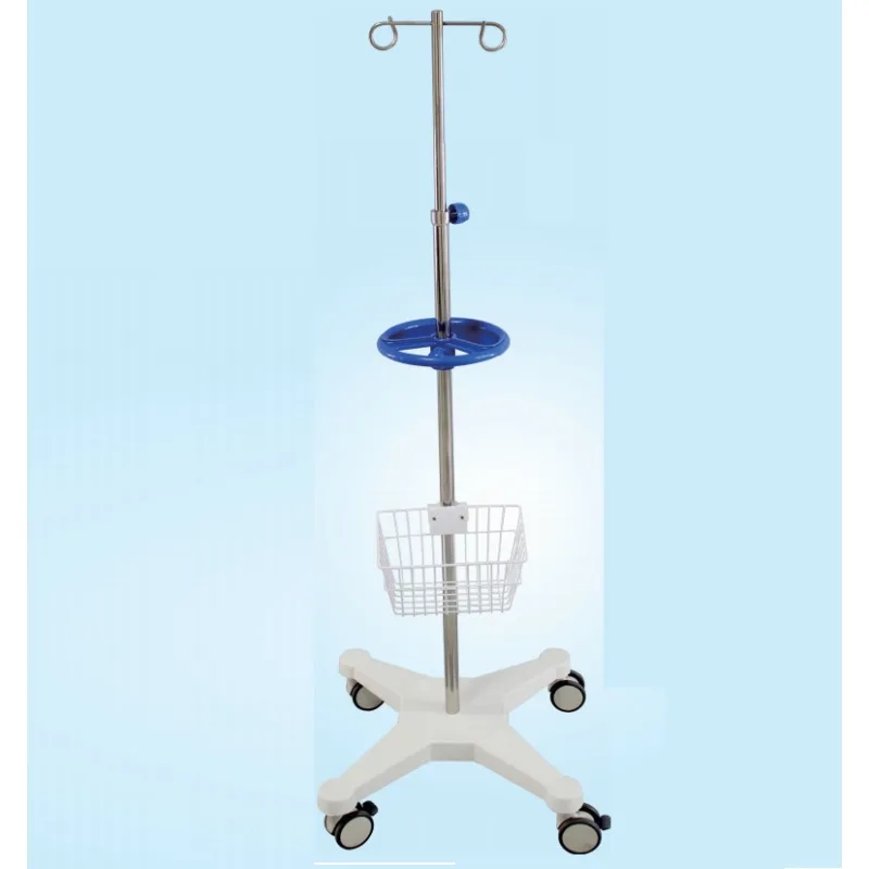 Hospital  Infusion Instrumental Use Multilayer Pump Trolley Stand