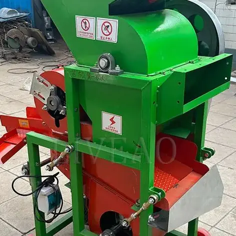 Peanut Thresher Small Peanut Remove Skin Machine Grain Peeling Groundnut Decorticator Sheller