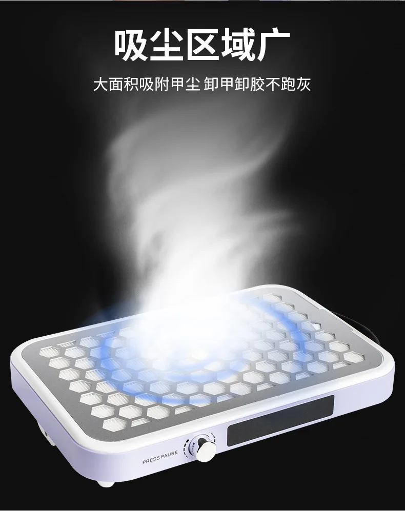 L'aspirapolvere per nail art di seconda generazione ha una grande forza di aspirazione