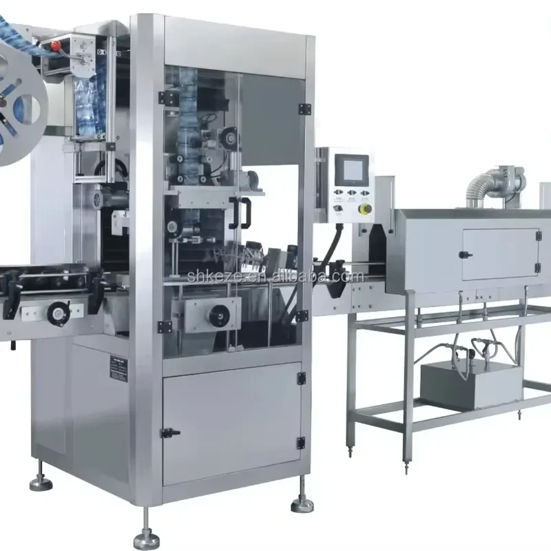 【2026】 Factory Customized Electric PLC-Controlled PVC Shrink Sleeve Labeling Machine for Bottles Cans & Cases