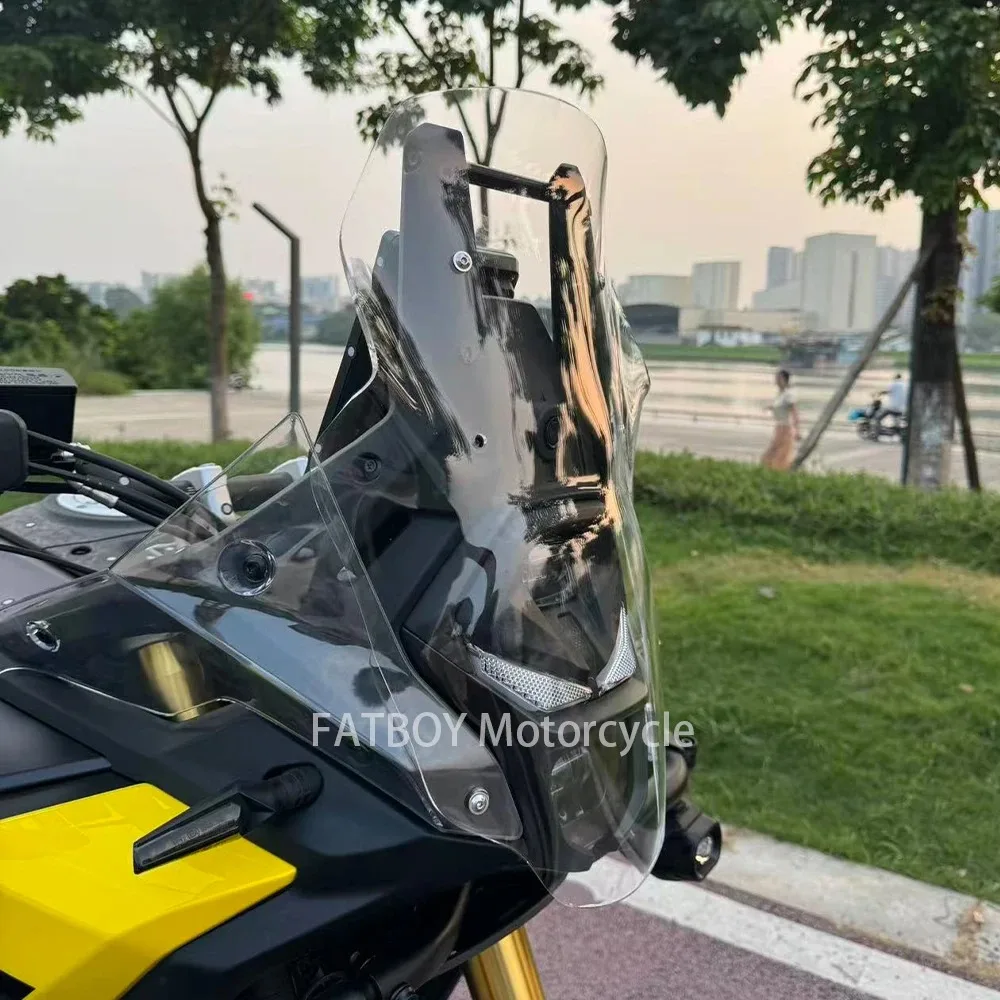 2025 2026 New Motorcycle Accessories Windshield Windscreen With Headlight Protection Guard Cover Kits For Voge DS800X DS 800 X