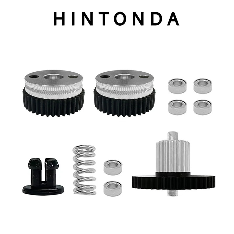QIDI 3D Printer Parts Replacement Gears Extruder Gear Kits for X-Max 3 /Plus 3 /Smart-3 Original 3D Printer Accessories