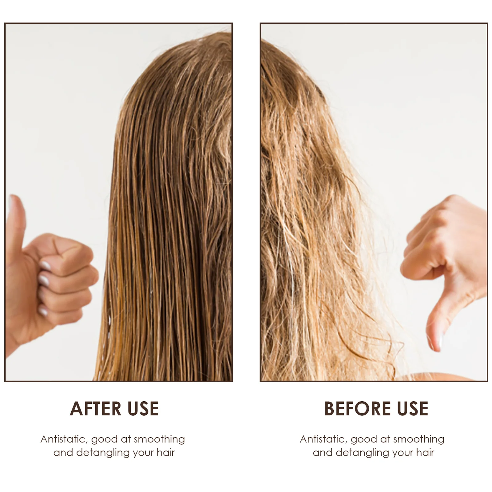 2Pcs Hair Comb Wide Tooth Durable Styling Rake Comb Black Sizes Professional Hairdresser Salon Scalp Massage Detangling Tool