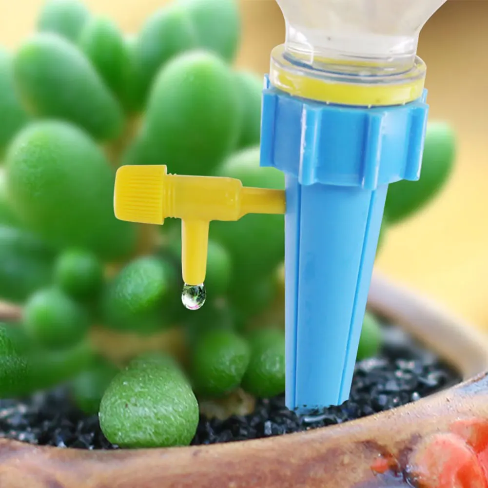 5Pcs Garden Dripper Self Watering Spike Automatic Drip Irrigation Garden Drip Irrigation Control System Home Flower Garden Tool