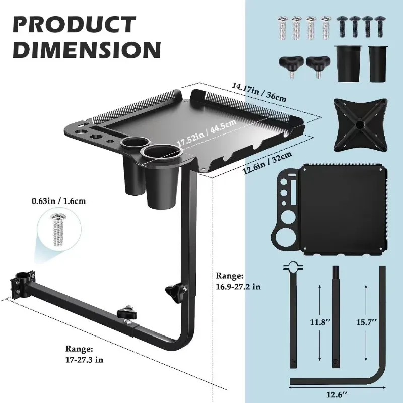 ملحقات صينية كرسي الشعر، أدوات تخزين الشعر، صينية تخزين بسيطة محمولة