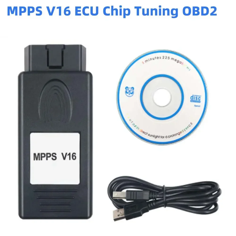 New MPPS V16 ECU Chip Tuning Automobile Fault Detection Line Diagnosis line MPPS V16.1.02 Professional Ecu Chip Tuning tool