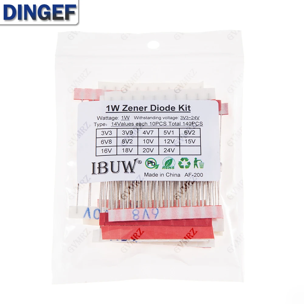 140Pcs/Lot 1W Zener…