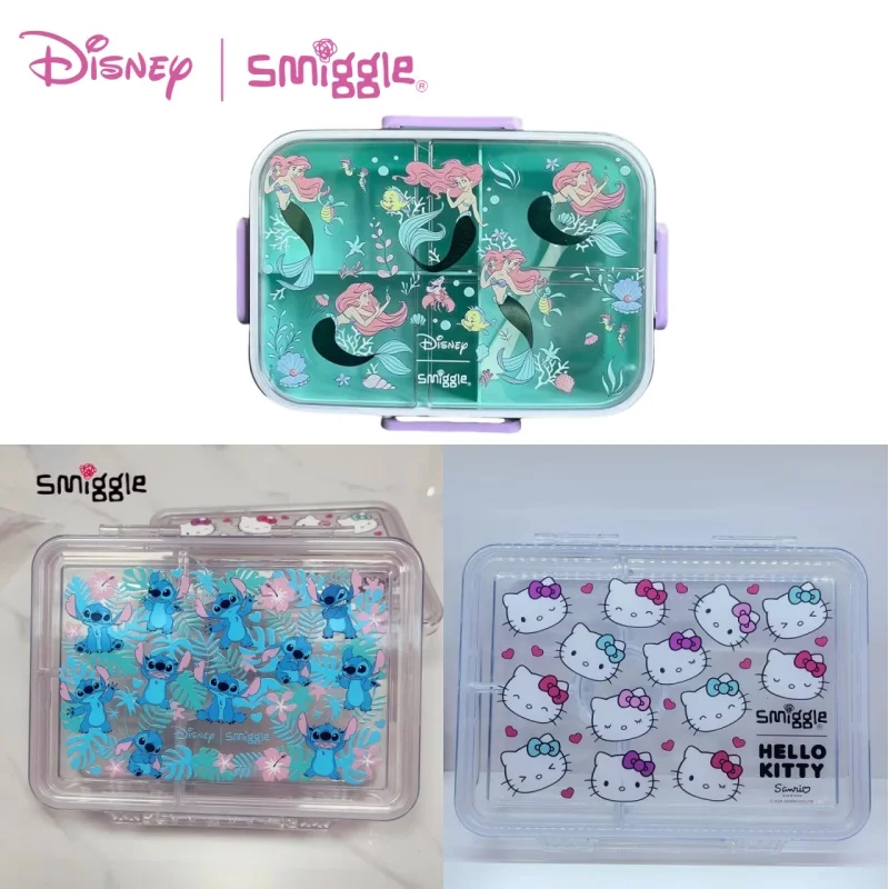 

Genuine Australian Smiggle Student Lunch Box, Children'S Compartment Nutrition Lunch Box, Student Hello Kitty Cartoon Peripheral