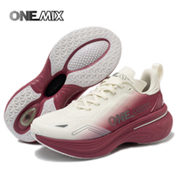 ONEMIX Running Shoes for Men Lightweight Sneakers Road Shoes Wear-resistant Fashion Summer Jogging Fitness Walking Sports Shoes