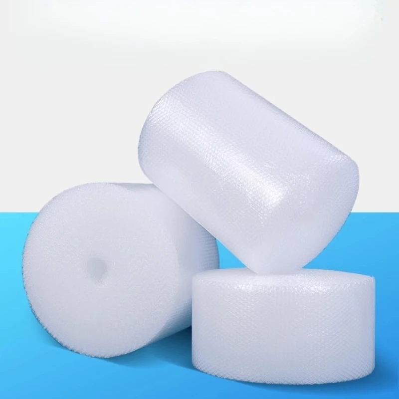 

Thick Shockproof Bubble Film Roll Cushioning Bubble Wrap Pad Logistics Packaging Bubble Film Roll Cuttable Protective