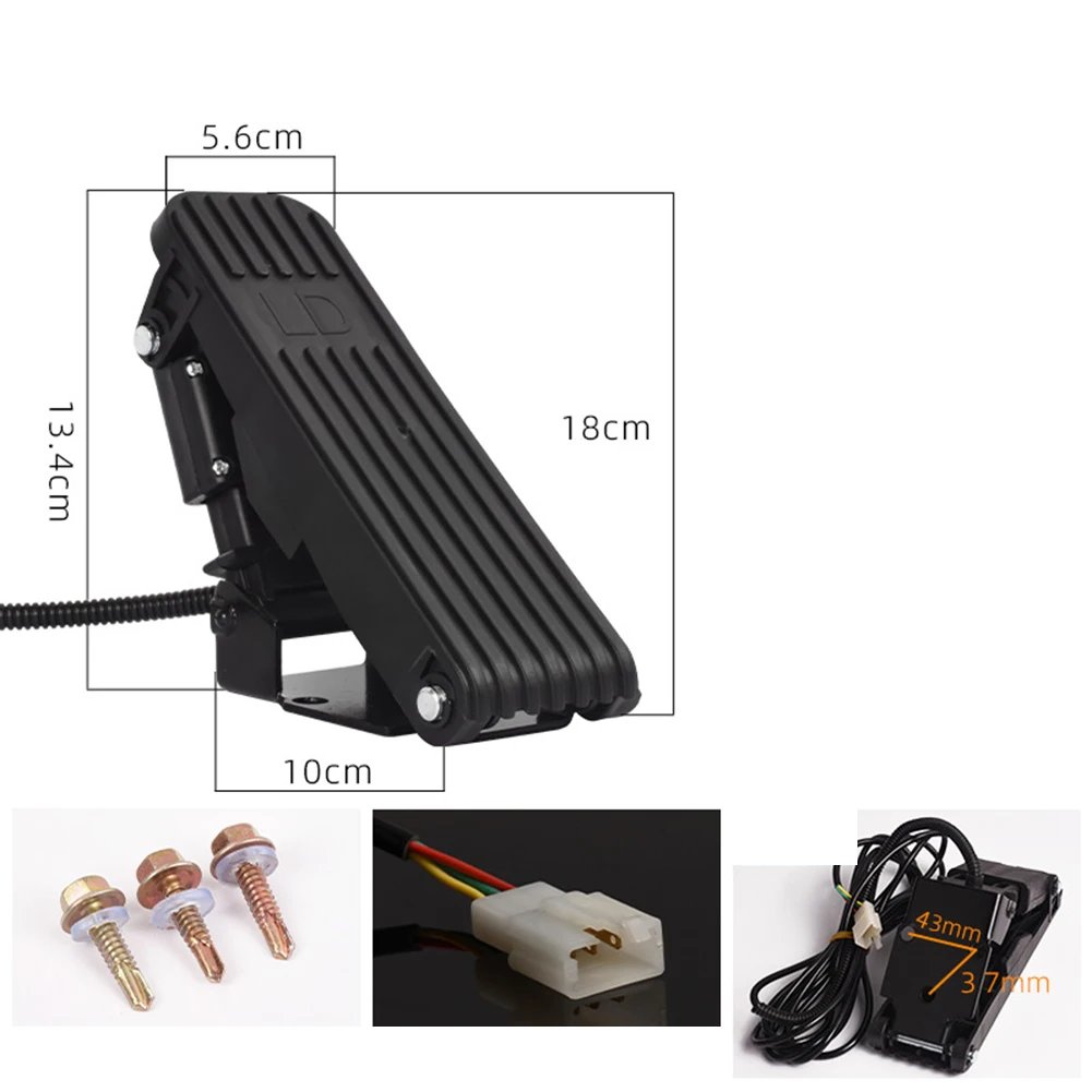 Cable Length 360cm for ebike for accelerator 24V 36V 48V 60V 72V Compatible Designed For Electric Bikes High Performance