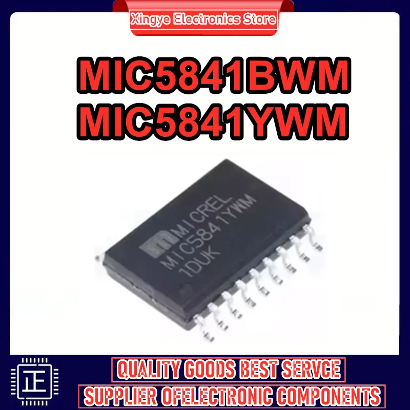 

5 шт. MIC5841BWM MIC5841YWM MIC5841 SOP18 8-битный чип-драйвер последовательного входного латча