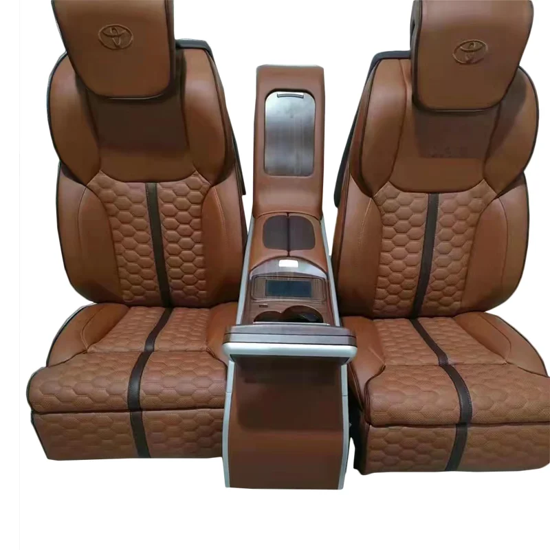 Luxury Power Seat With MPV Adjustable Electric Seat Customized Logo Leather Car Seats Sex Bed Land Cruiser Bling Bling Crystal