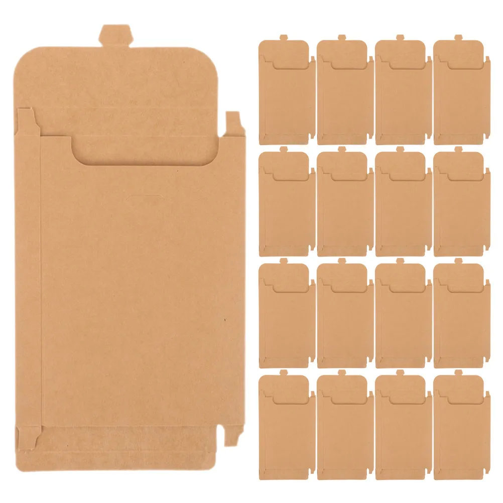 

100 шт. бумажных пакетов из крафт-бумаги, конвертов для хранения CD/DVD, защитных бумажных чехлов для CD, чехлов для хранения DVD, коробок для карт памяти