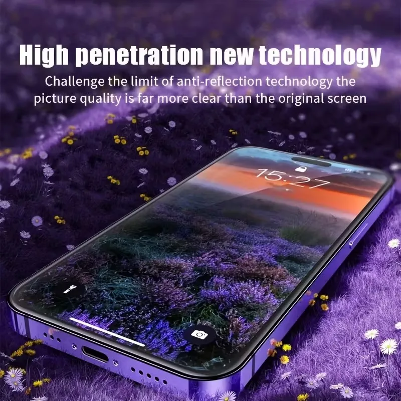 1/2/3 Stück HD Glas-Displayschutzfolie für iPhone 16 15 14 13 12 11 Pro Max Vollbild-Schutzglas für iPhone – Detail 3