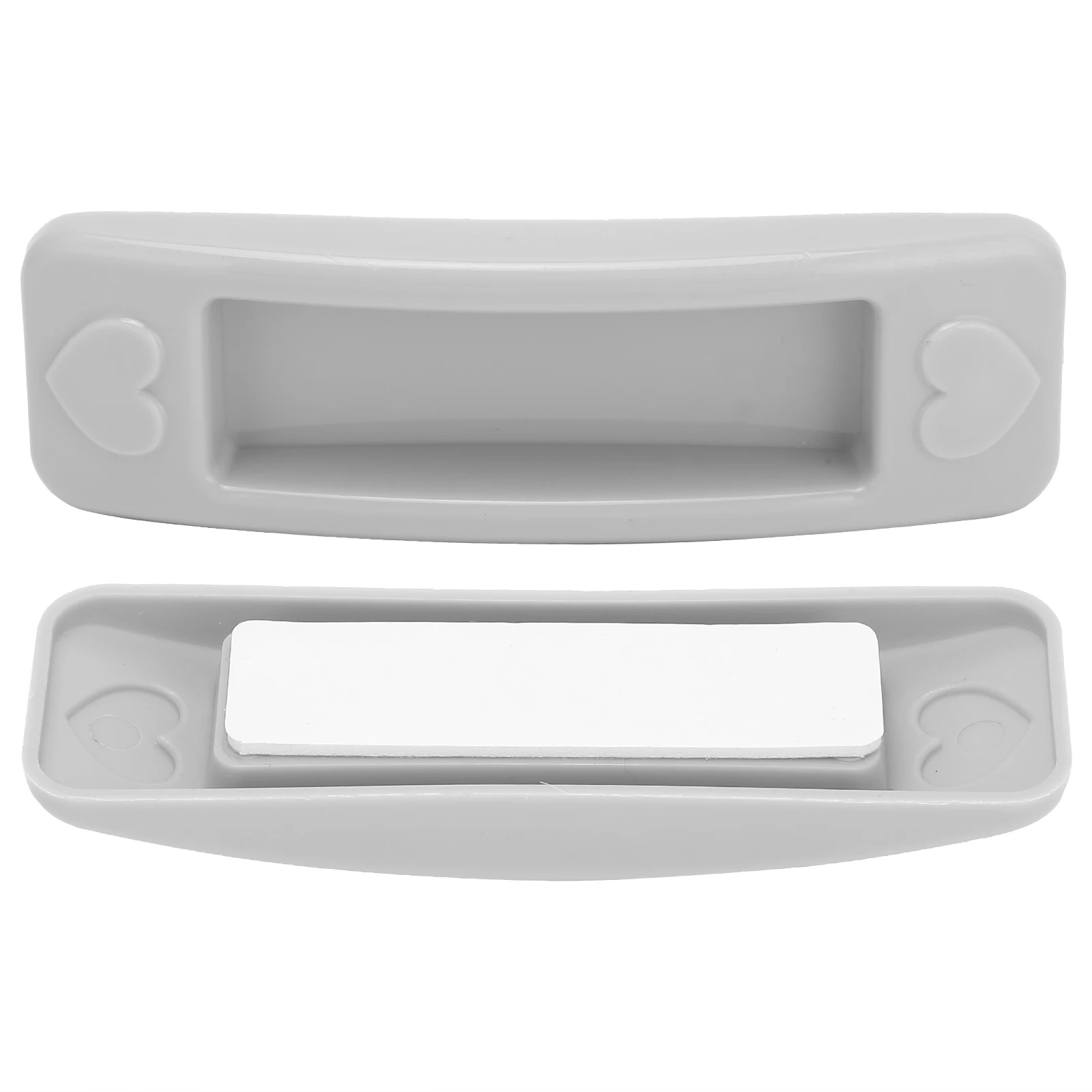 

Ручка шкафа, серая ручка для раздвижной стекла без сверления, пластиковая ручка для ящика, оконного шкафа, портативная ручка ящика