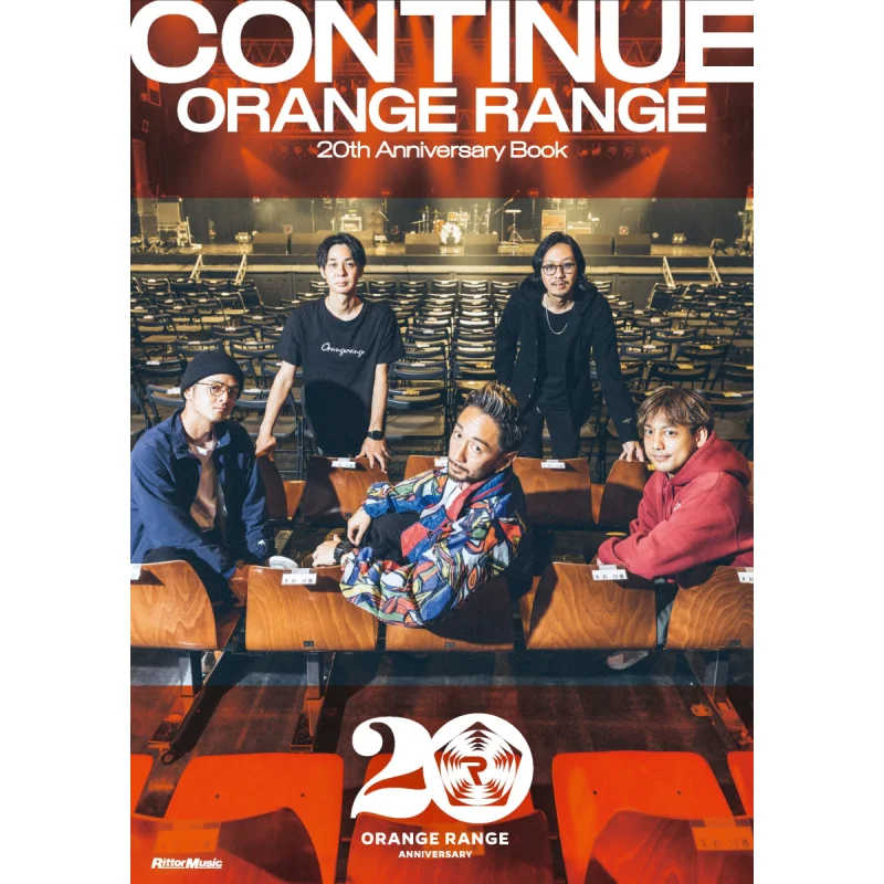 CONTINUE ORANGE RANGE 20th Anniversary Book ORANGE RANGE Rittor Music 9784845637539 Book