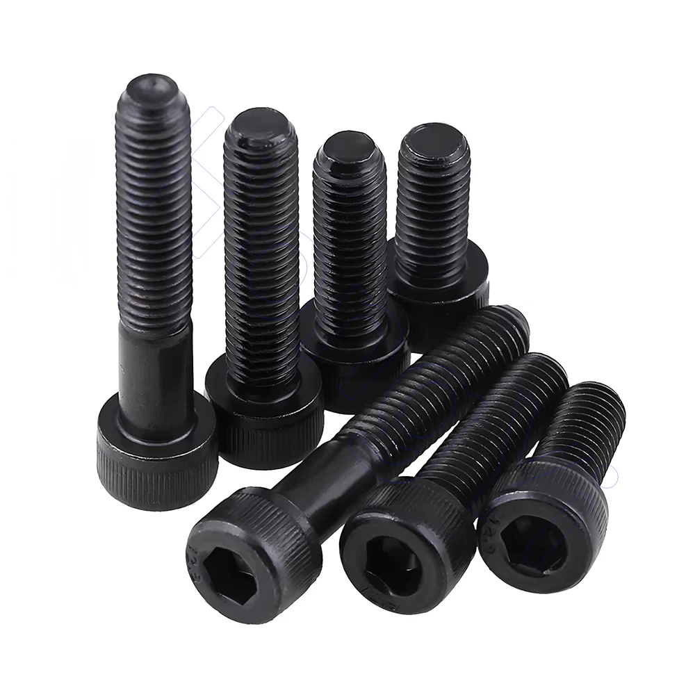 Grade 12.9 Black Oxide BSW Socket Head Cap Screws Allen Bolts, 1/8‑40 5/32‑32 3/16‑24 1/2‑12 Imperial Hex Socket Fasteners