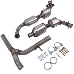 AP03 For FORD F-150 5.4L 2004 TO 2006 4WD BOTH SIDES Catalytic Converters 18H44853+18H44852