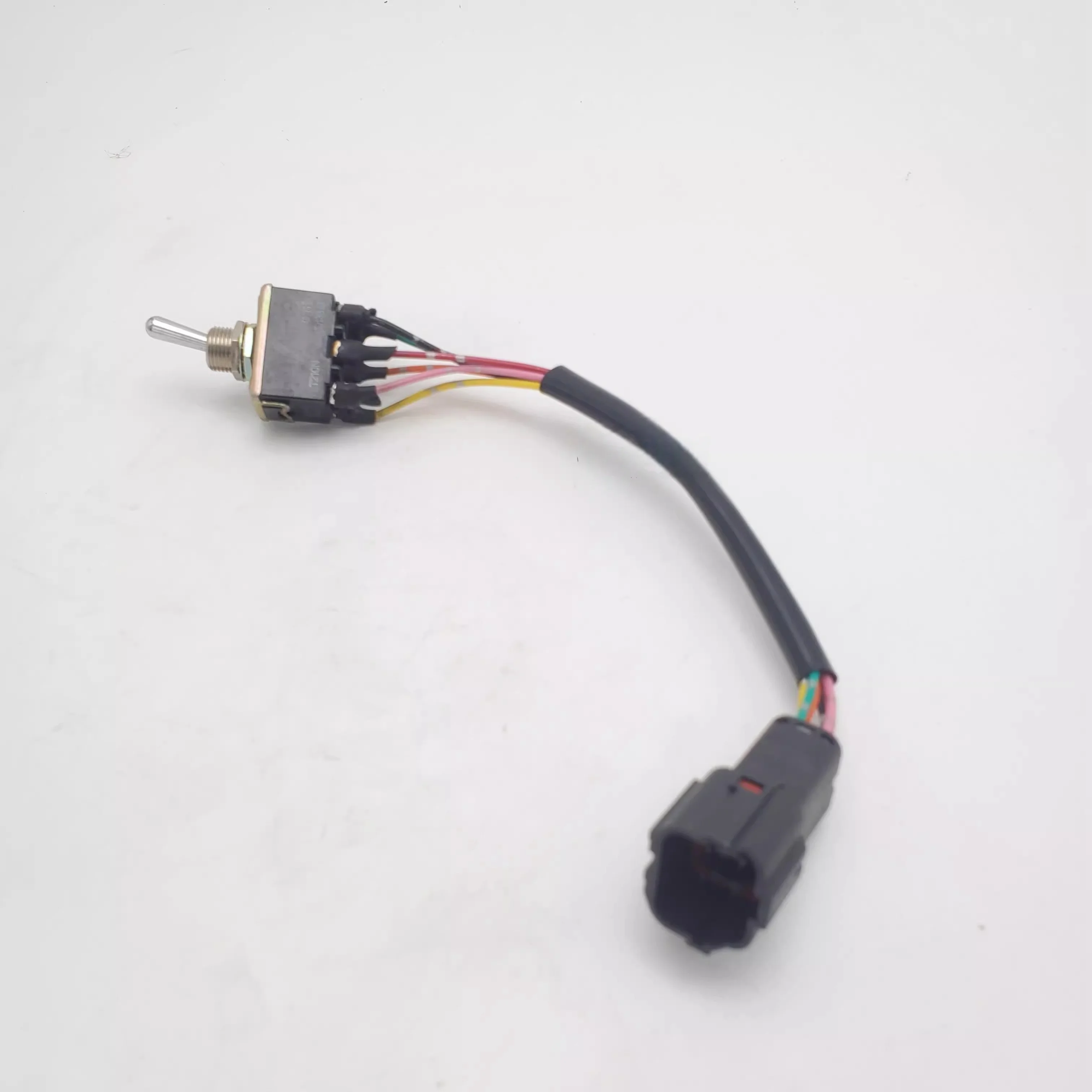 فولفو EC120/140/210/240/290/360/380B مفتاح استعداد الخانق اليدوي مع 4B Line 6 Line ملحقات السائقين #5