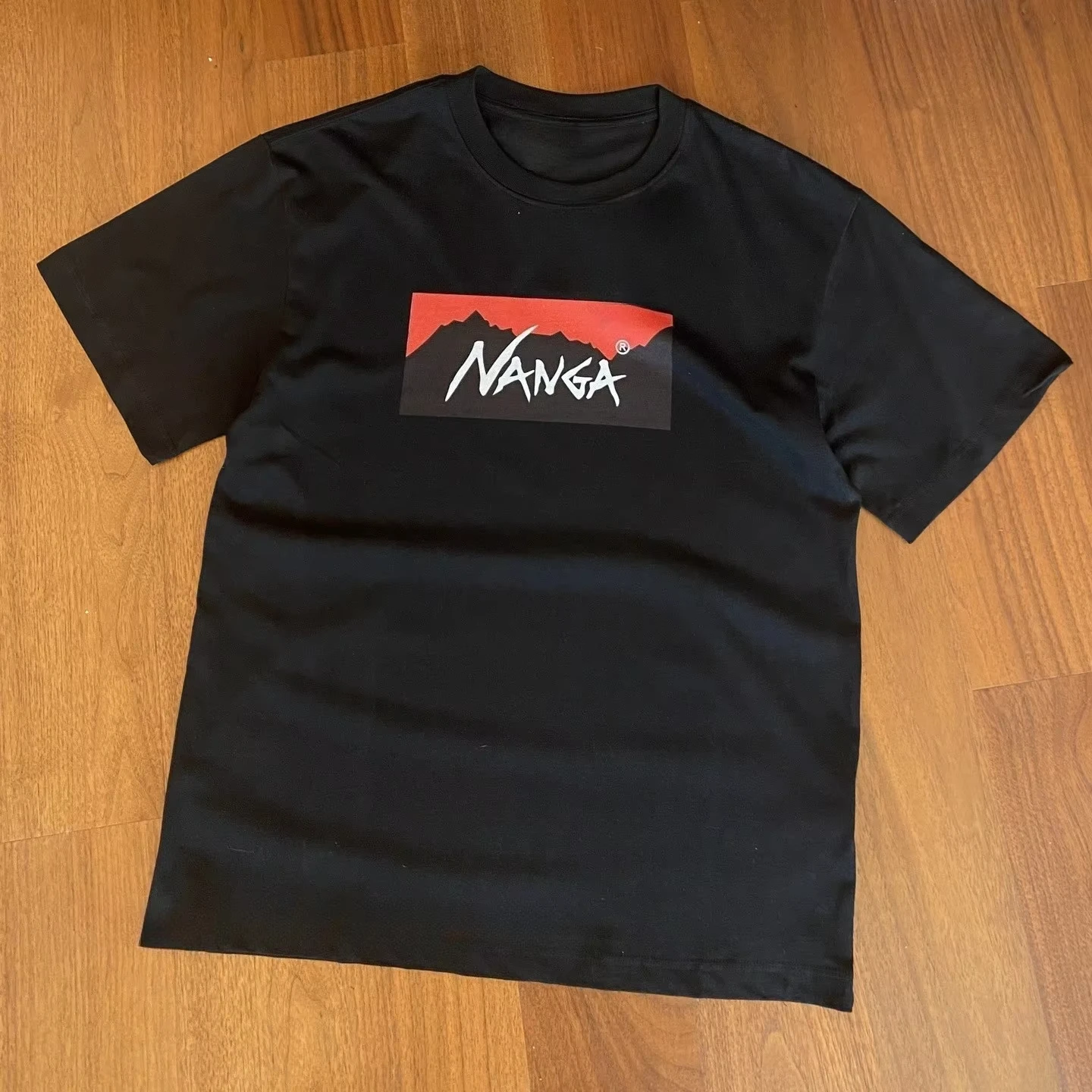Hot Sale 2026 New NAGA ECO HYBRID BOX LOGO Loose Cotton Heavy T-shirt Short Sleeve High-end Luxury Is for Men Women