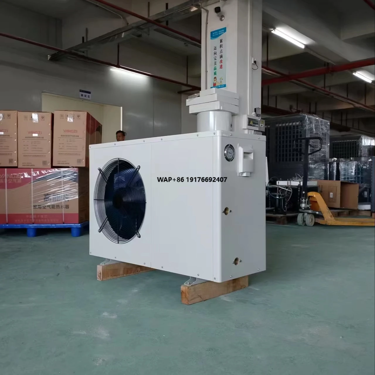 

Commercial House New Energy Electric Water Heaters Stainless Steel Environmentally Friendly Heat Pumps R410A Refrigerant