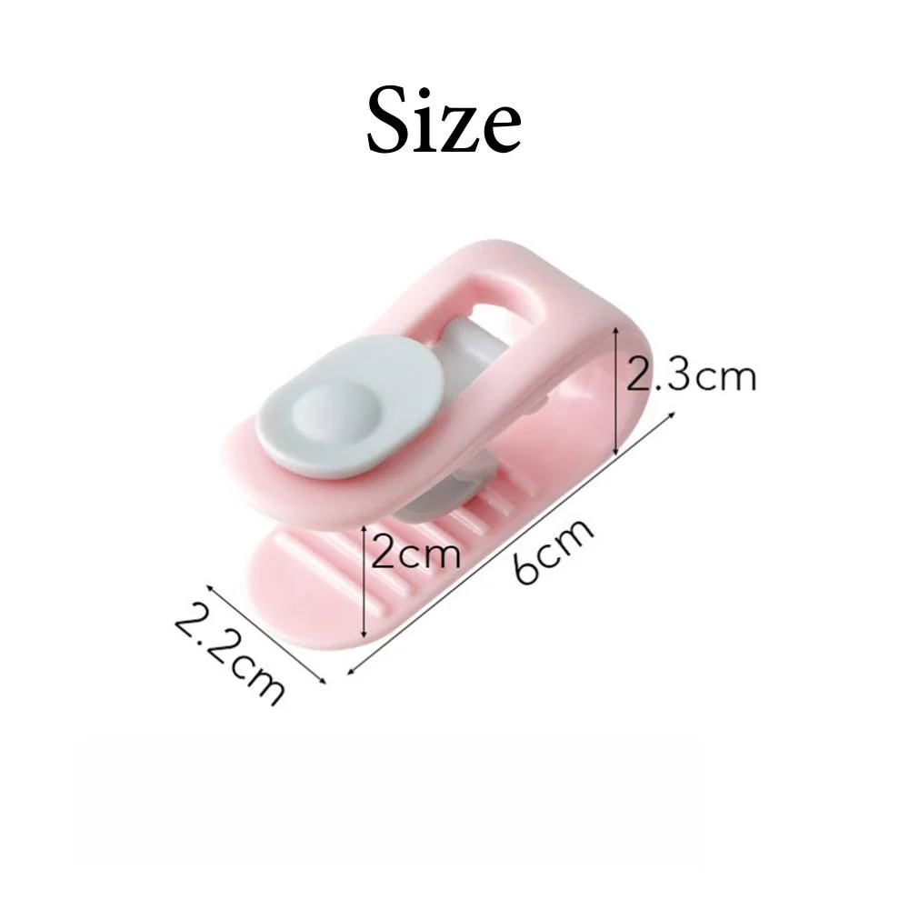 Needle-free Thumb Buckle Quilt Retainer Blanket Clip Portable Plastic Blankets Clip Duvet Sheet Fixer Anti-run Mattress Fastene