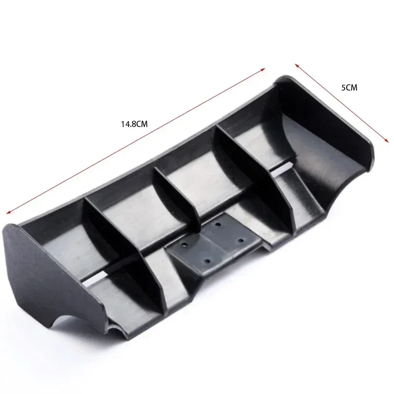 Pieza de accesorios de ala de cola dura para LC RACING L6147 1/14 TRUGGY WING wltoys 144001 124019 124017 piezas de mejora
