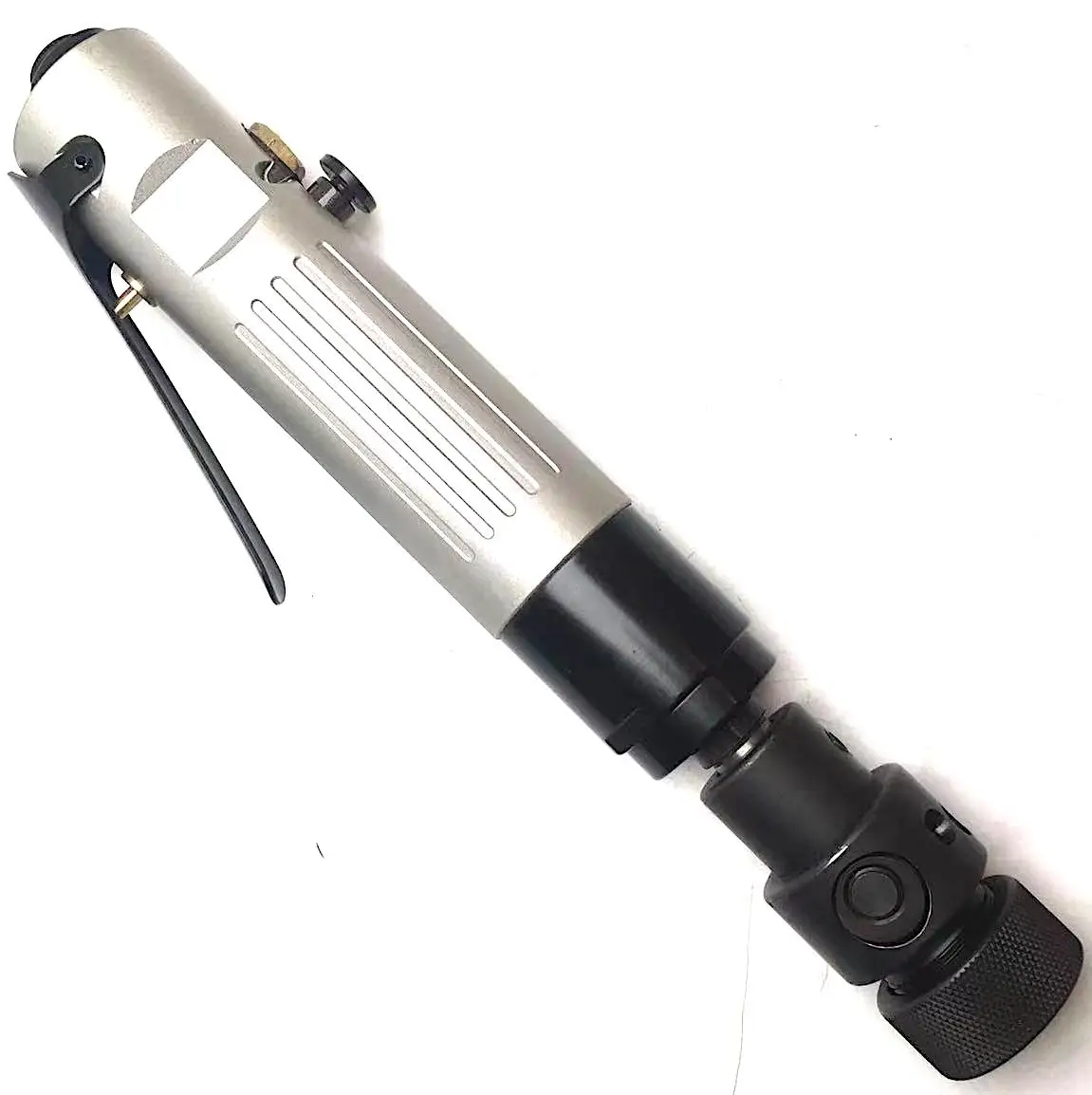 The tapping motor is equipped with a dual trigger mechanism for fast and frequent reversal of thread tapping